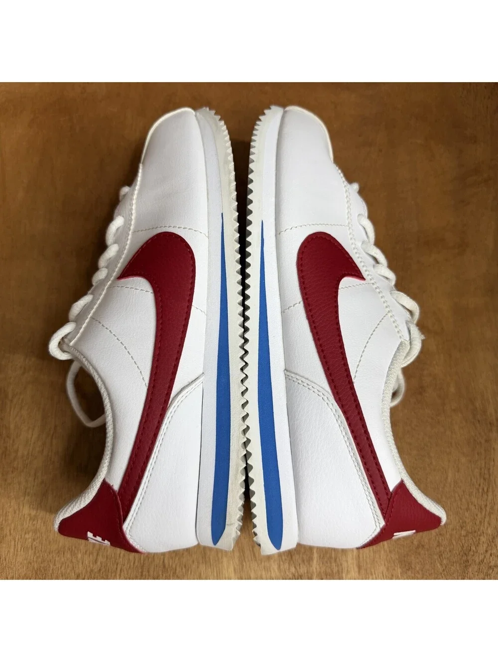 Nike Cortez Basic SL Youth Size 7 Y White Varsity Red Forrest Gump 904764-103
